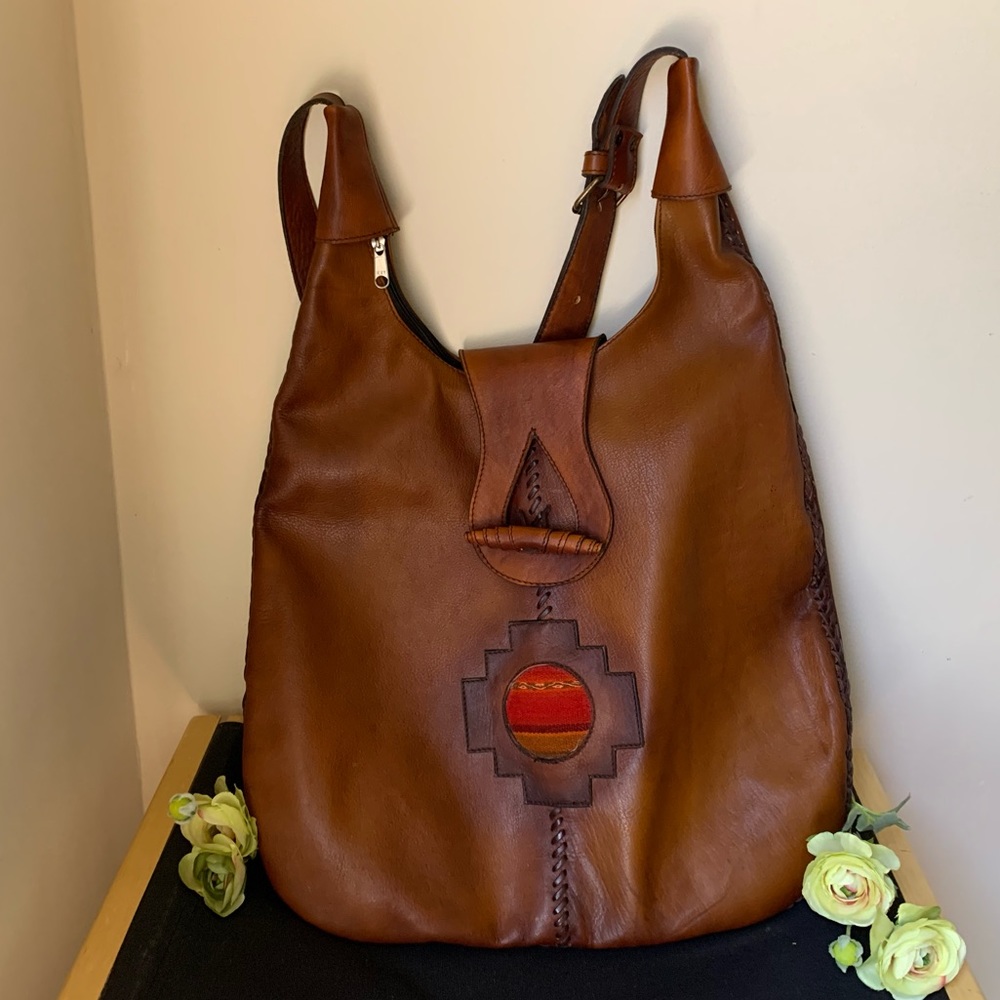 Handmade Leather Bohemian Purse